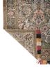 gulmarg blue silk hand knotted Rug - Backing Shot gulmarg blue silk hand knotted Rug - Backing Shot