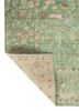 far east green wool and silk hand knotted Rug - Backing Shot far east green wool and silk hand knotted Rug - Backing Shot
