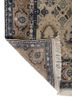 gulnar ivory wool hand knotted Rug - Backing Shot gulnar ivory wool hand knotted Rug - Backing Shot