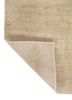 pansy ivory wool hand knotted Rug - Backing Shot pansy ivory wool hand knotted Rug - Backing Shot