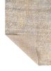 unstring by kavi grey and black wool and bamboo silk hand knotted Rug - Backing Shot unstring by kavi grey and black wool and bamboo silk hand knotted Rug - Backing Shot