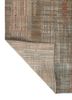 unstring by kavi red and orange wool and bamboo silk hand knotted Rug - Backing Shot unstring by kavi red and orange wool and bamboo silk hand knotted Rug - Backing Shot