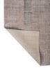 unstring by kavi grey and black wool and bamboo silk hand knotted Rug - Backing Shot unstring by kavi grey and black wool and bamboo silk hand knotted Rug - Backing Shot