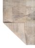 unstring by kavi red and orange wool and bamboo silk hand knotted Rug - Backing Shot unstring by kavi red and orange wool and bamboo silk hand knotted Rug - Backing Shot