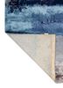 genesis blue wool and viscose hand tufted Rug - Backing Shot genesis blue wool and viscose hand tufted Rug - Backing Shot