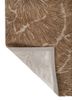 aprezo ivory wool and viscose hand tufted Rug - Backing Shot