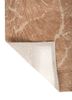 aprezo beige and brown wool and viscose hand tufted Rug - Backing Shot aprezo beige and brown wool and viscose hand tufted Rug - Backing Shot
