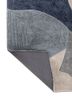 joy blue wool and viscose hand tufted Rug - Backing Shot joy blue wool and viscose hand tufted Rug - Backing Shot