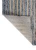caliedo blue wool hand tufted Rug - Backing Shot