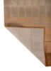 cera red and orange wool and viscose hand tufted Rug - Backing Shot cera red and orange wool and viscose hand tufted Rug - Backing Shot