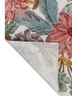 hacienda ivory wool and viscose hand tufted Rug - Backing Shot