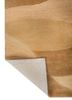 cera gold wool and viscose hand tufted Rug - Backing Shot cera gold wool and viscose hand tufted Rug - Backing Shot