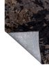 genesis grey and black wool and viscose hand tufted Rug - Backing Shot genesis grey and black wool and viscose hand tufted Rug - Backing Shot