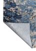 genesis blue wool and viscose hand tufted Rug - Backing Shot genesis blue wool and viscose hand tufted Rug - Backing Shot
