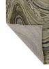 genesis green wool and viscose hand tufted Rug - Backing Shot genesis green wool and viscose hand tufted Rug - Backing Shot