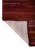 contour red and orange wool and viscose hand tufted Rug - Backing Shot contour red and orange wool and viscose hand tufted Rug - Backing Shot