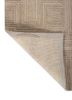 contour beige and brown wool hand tufted Rug - Backing Shot contour beige and brown wool hand tufted Rug - Backing Shot