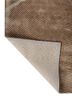 azalea beige and brown viscose Rug - Backing Shot azalea beige and brown viscose Rug - Backing Shot