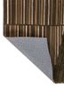 faces beige and brown wool and viscose hand tufted Rug - Backing Shot faces beige and brown wool and viscose hand tufted Rug - Backing Shot