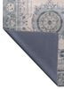 kora ivory wool and viscose hand tufted Rug - Backing Shot