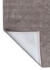 aurelia grey and black wool and viscose hand tufted Rug - Backing Shot aurelia grey and black wool and viscose hand tufted Rug - Backing Shot