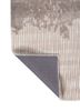 white noise ivory wool and viscose hand tufted Rug - Backing Shot white noise ivory wool and viscose hand tufted Rug - Backing Shot