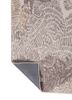 white noise ivory wool and viscose hand tufted Rug - Backing Shot white noise ivory wool and viscose hand tufted Rug - Backing Shot