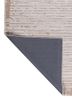 white noise ivory wool and viscose hand tufted Rug - Backing Shot white noise ivory wool and viscose hand tufted Rug - Backing Shot