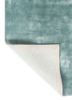 cera blue viscose hand tufted Rug - Backing Shot cera blue viscose hand tufted Rug - Backing Shot