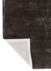 cera grey and black viscose hand tufted Rug - Backing Shot