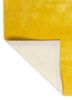 cera gold viscose hand tufted Rug - Backing Shot cera gold viscose hand tufted Rug - Backing Shot