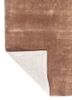 cera beige and brown viscose hand tufted Rug - Backing Shot cera beige and brown viscose hand tufted Rug - Backing Shot