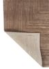 infini beige and brown wool and viscose hand tufted Rug - Backing Shot infini beige and brown wool and viscose hand tufted Rug - Backing Shot