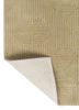 cera green wool and viscose hand tufted Rug - Backing Shot cera green wool and viscose hand tufted Rug - Backing Shot