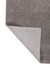 genesis grey and black wool and viscose hand tufted Rug - Backing Shot genesis grey and black wool and viscose hand tufted Rug - Backing Shot