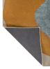 joy blue wool and viscose hand tufted Rug - Backing Shot joy blue wool and viscose hand tufted Rug - Backing Shot