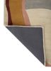 joy gold wool hand tufted Rug - Backing Shot