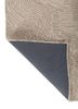 pathways multi wool hand tufted Rug - Backing Shot