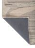 modo grey and black wool hand tufted Rug - Backing Shot modo grey and black wool hand tufted Rug - Backing Shot