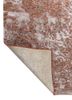 genesis red and orange wool and viscose hand tufted Rug - Backing Shot genesis red and orange wool and viscose hand tufted Rug - Backing Shot