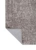 white noise ivory wool and viscose hand tufted Rug - Backing Shot