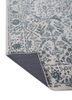 mythos ivory wool and viscose hand tufted Rug - Backing Shot mythos ivory wool and viscose hand tufted Rug - Backing Shot