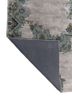 mythos grey and black wool and viscose hand tufted Rug - Backing Shot mythos grey and black wool and viscose hand tufted Rug - Backing Shot