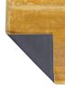 white noise gold wool and viscose hand tufted Rug - Backing Shot white noise gold wool and viscose hand tufted Rug - Backing Shot