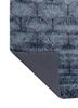 aurelia ivory viscose hand tufted Rug - Backing Shot aurelia ivory viscose hand tufted Rug - Backing Shot