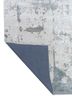 white noise ivory wool and viscose hand tufted Rug - Backing Shot white noise ivory wool and viscose hand tufted Rug - Backing Shot
