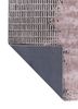 adrift pink and purple wool and viscose hand tufted Rug - Backing Shot adrift pink and purple wool and viscose hand tufted Rug - Backing Shot
