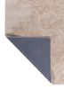 aurelia ivory wool and viscose hand tufted Rug - Backing Shot aurelia ivory wool and viscose hand tufted Rug - Backing Shot