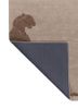 wild wanderlust ivory wool and viscose hand tufted Rug - Backing Shot wild wanderlust ivory wool and viscose hand tufted Rug - Backing Shot