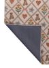 confetti ivory wool and viscose hand tufted Rug - Backing Shot